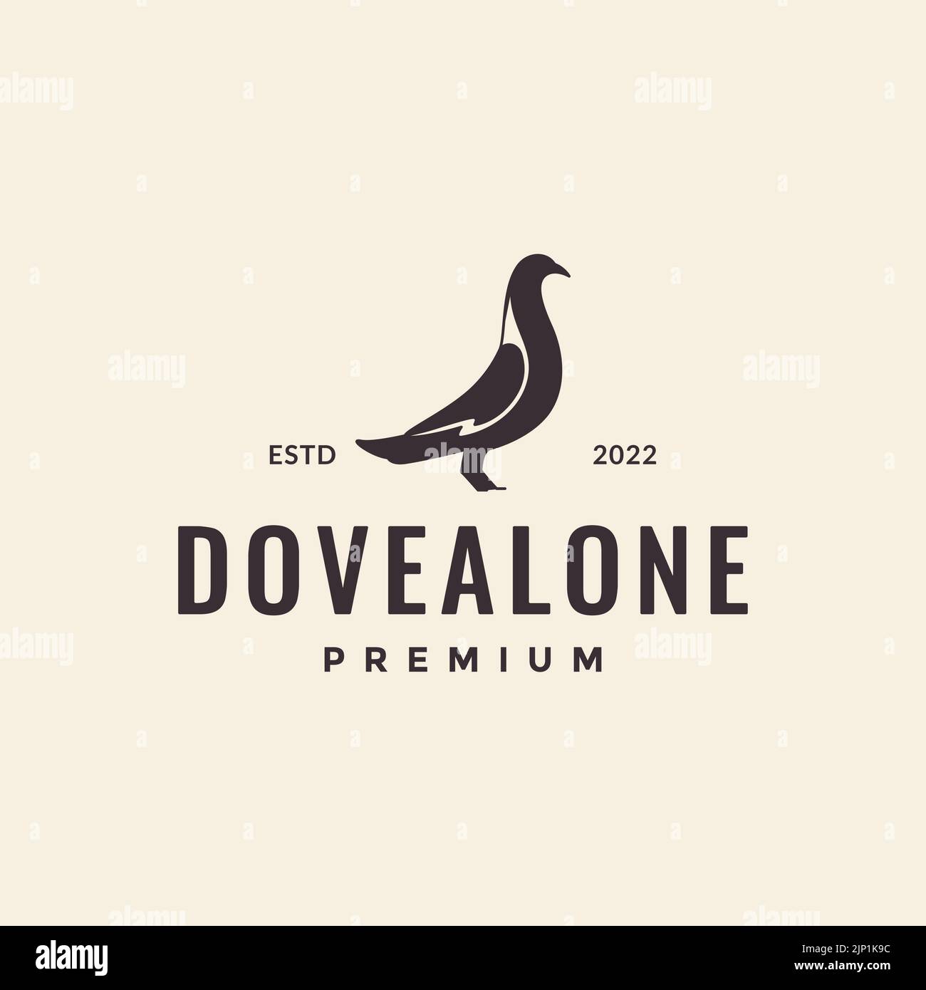 Badge with dove hi-res stock photography and images - Alamy