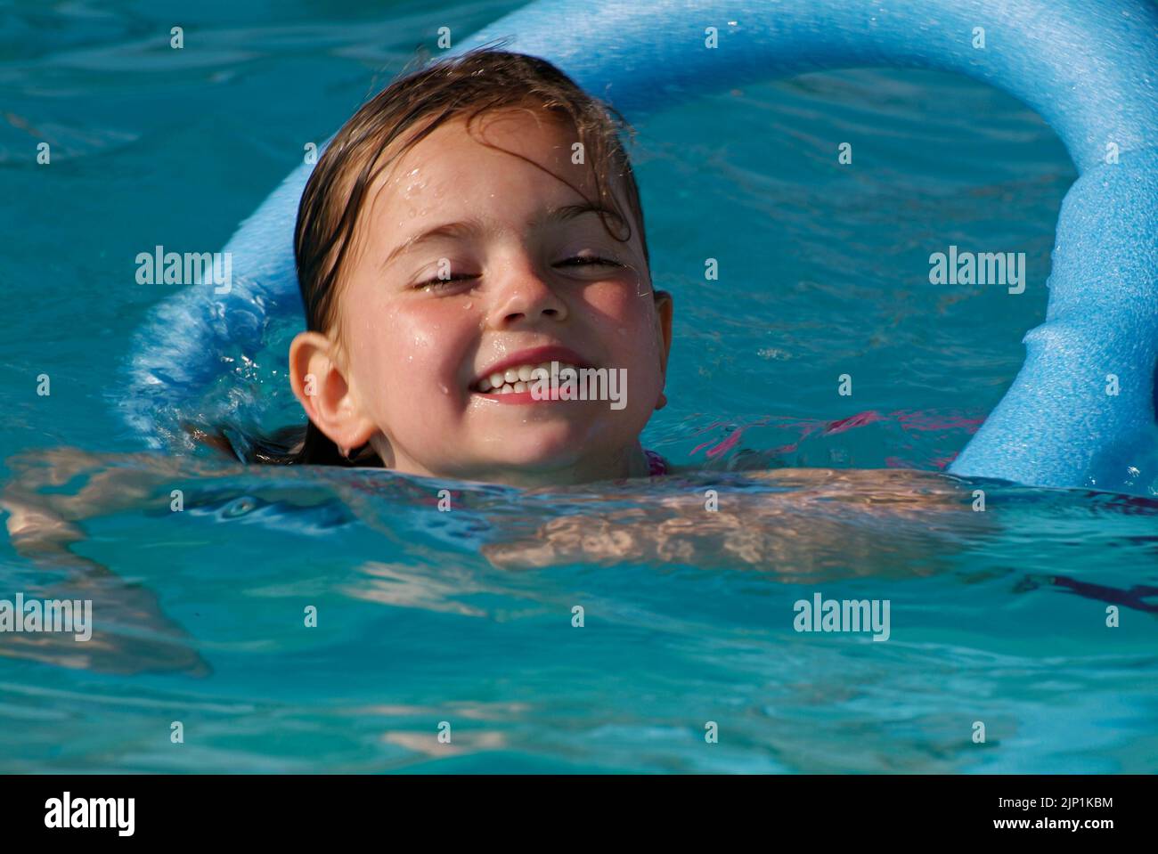 girl, pool, paddle, inflatable ring, girls, pools, wooden post, paddles