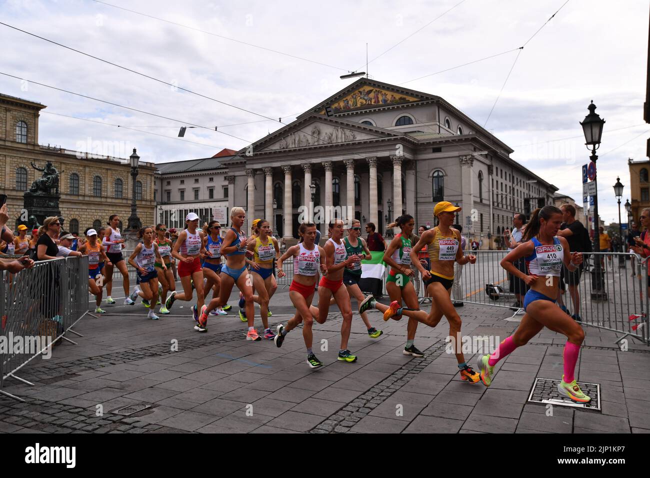 Munich, Germany. 15th Aug, 2022. Athletics European Championships