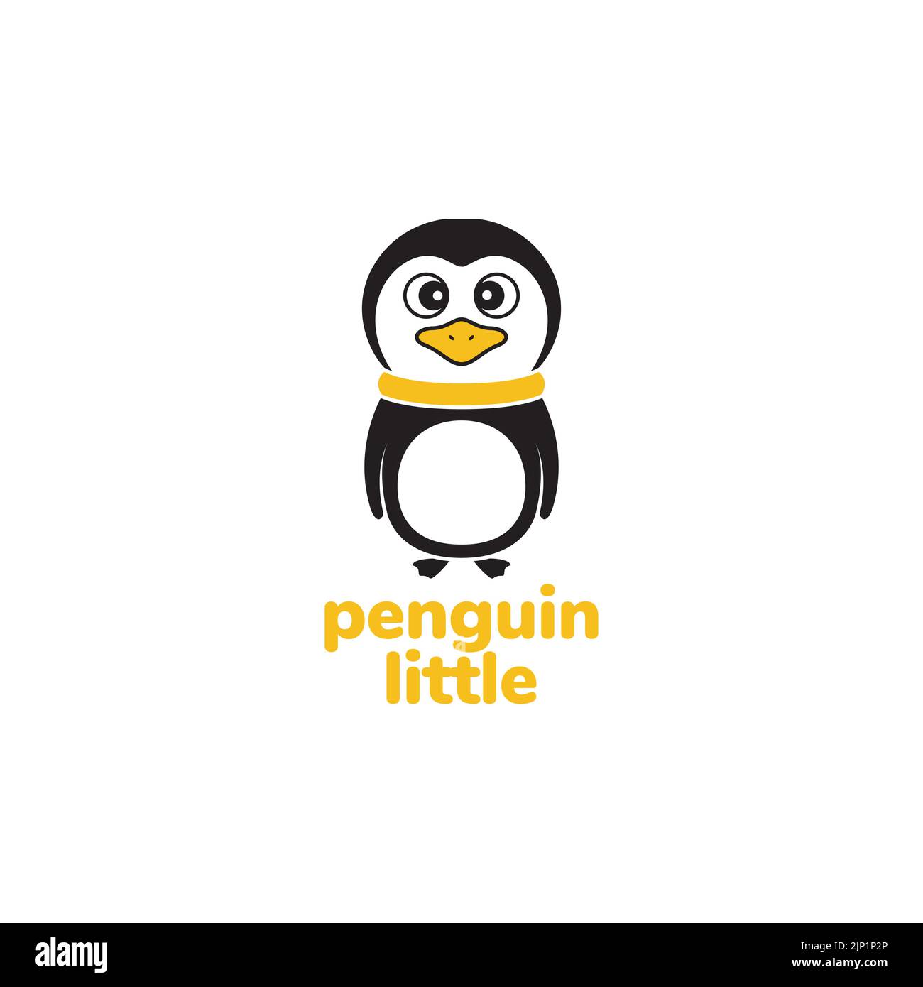 little penguin cute logo design Stock Vector Image & Art - Alamy