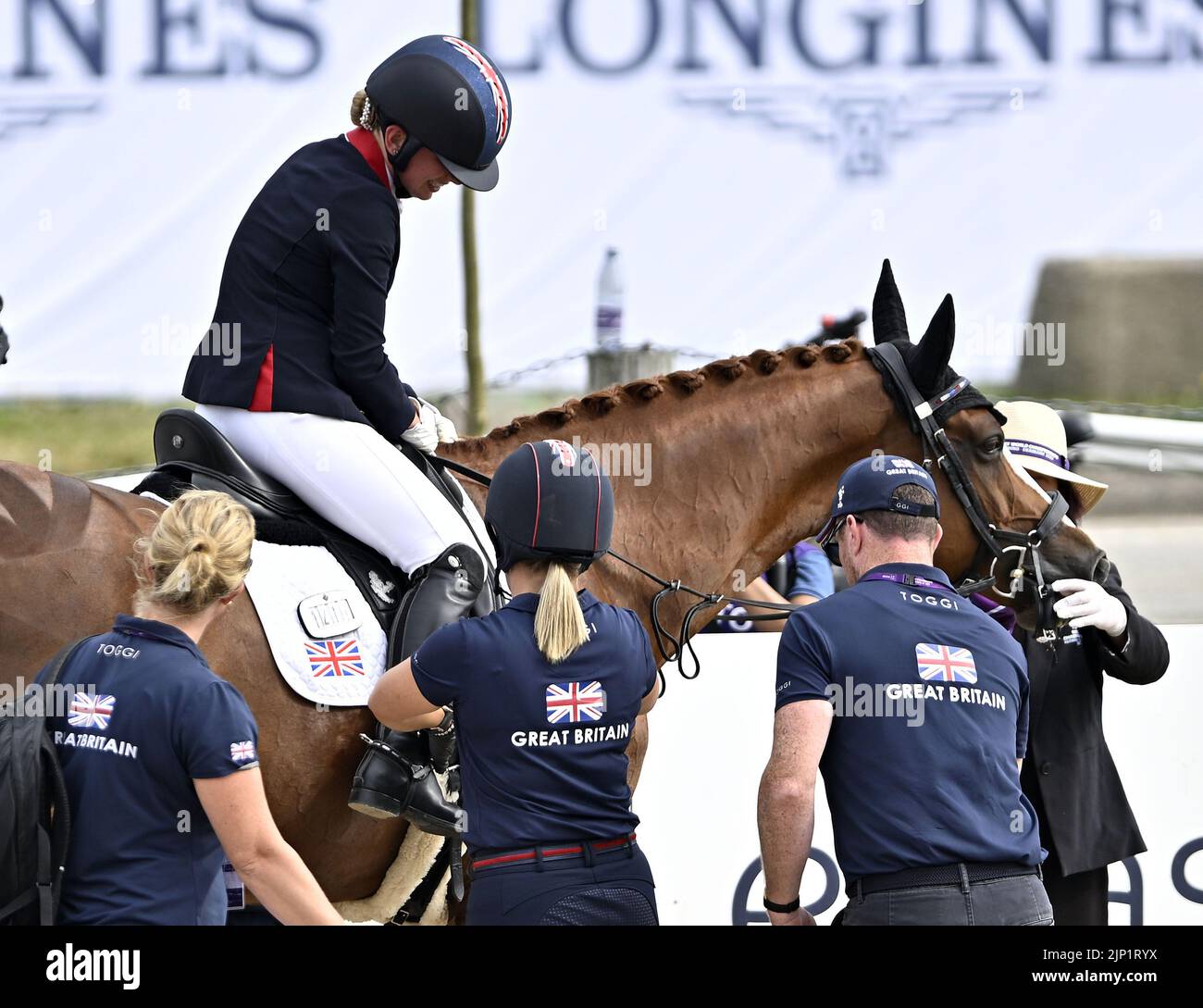 Herning, Denmark. 14th Aug, 2022. World Equestrian Games.