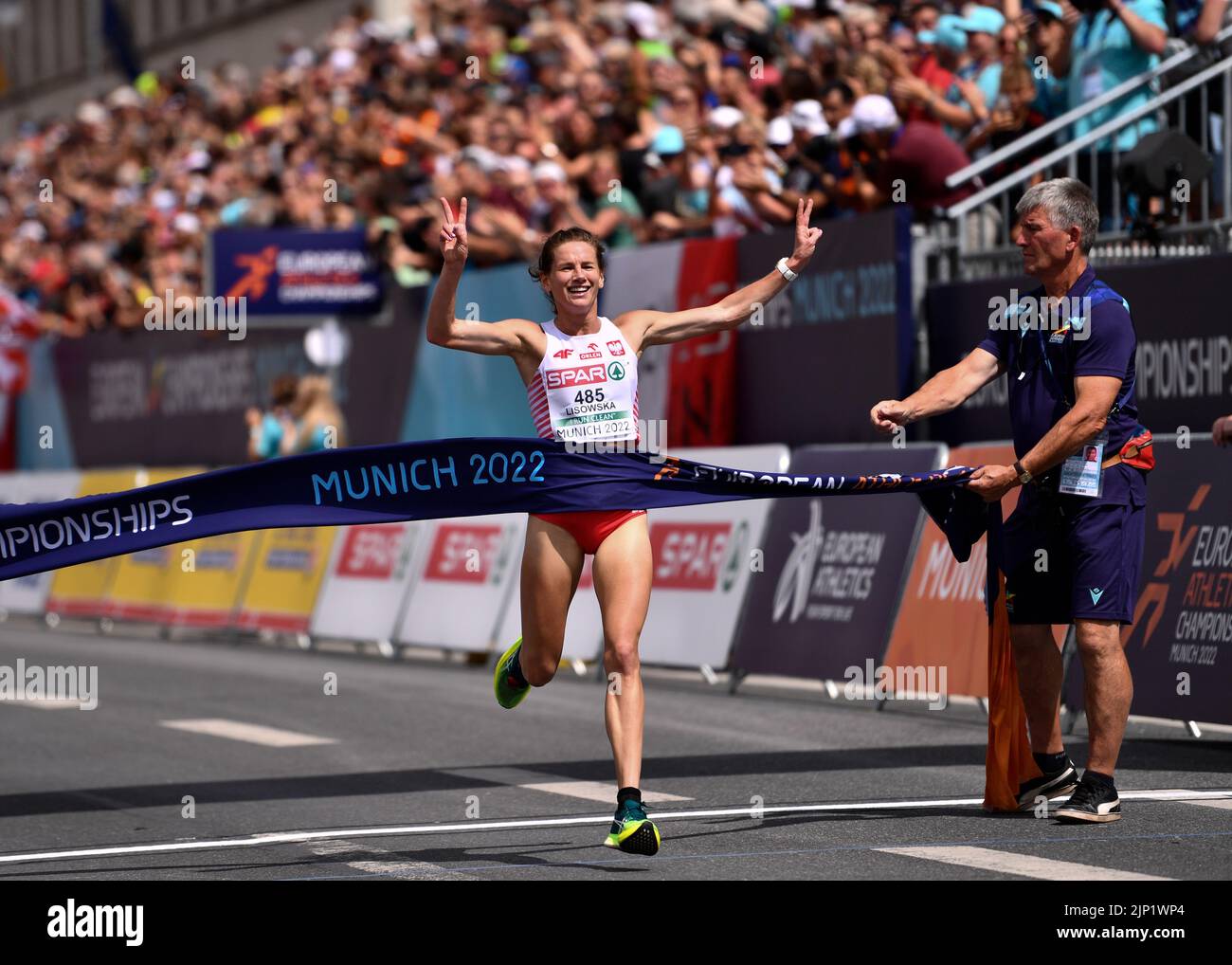 Munich, Germany. 15th Aug, 2022. Athletics European Championships