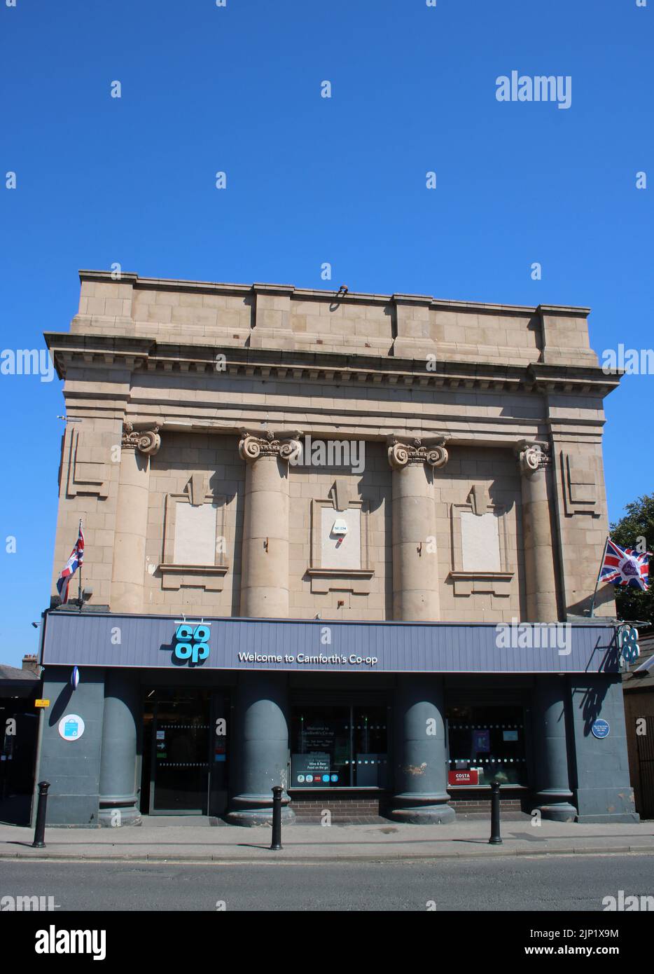 Old Roxy cinema building, Market Street, Carnforth, Lancashire now in