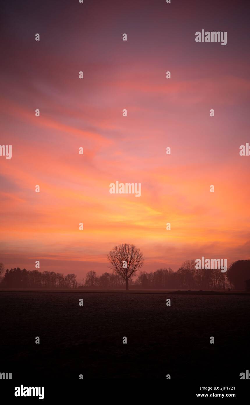 Bavarian Landscape Stock Photo