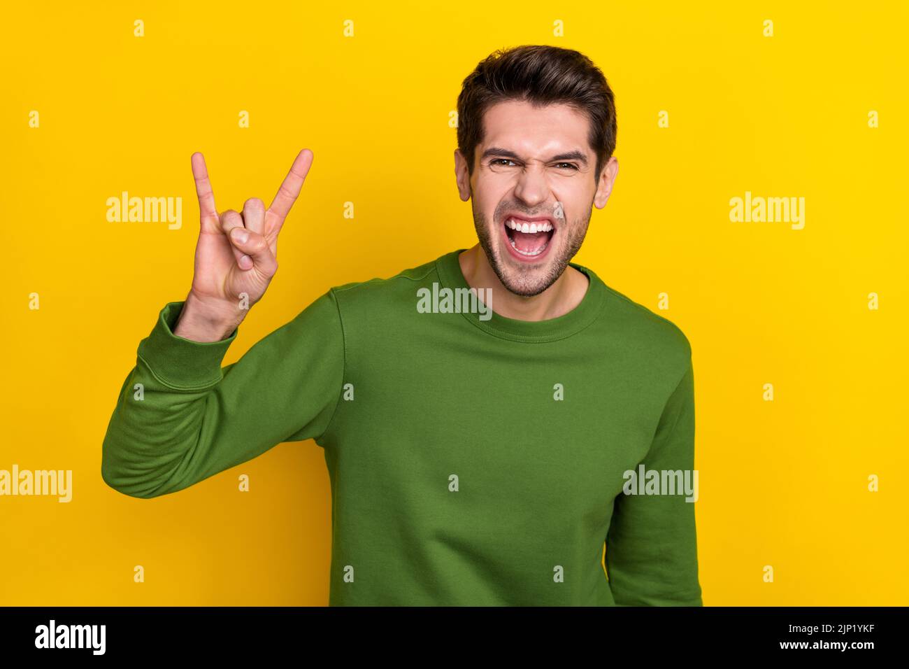 Green sweater guy shop