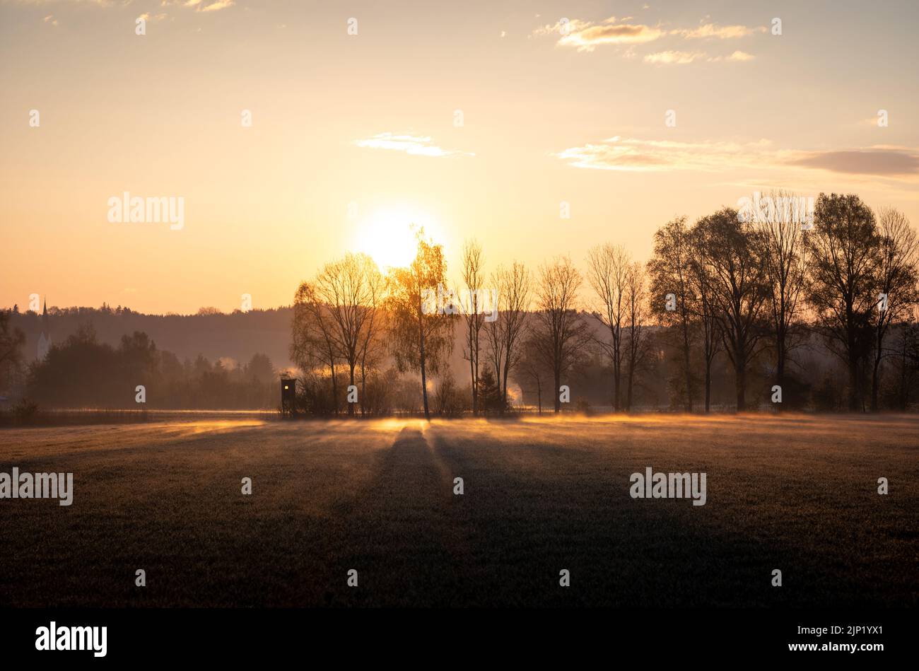 Bavarian Landscape Stock Photo