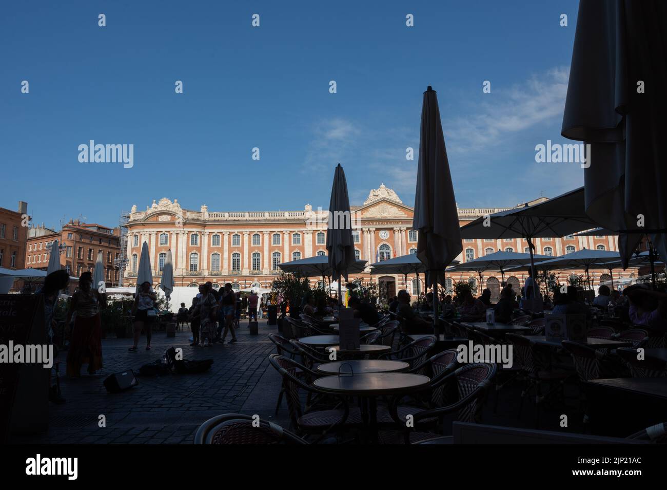 Capitole square,place du Capitole, Toulouse, France Stock Photo