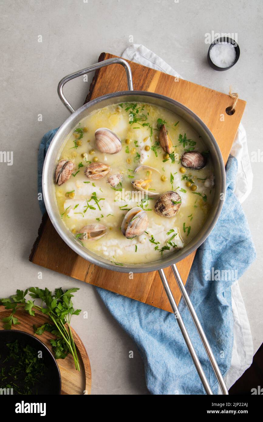 seafood, chowder, muscheleintopf, seafoods, chowders Stock Photo Alamy