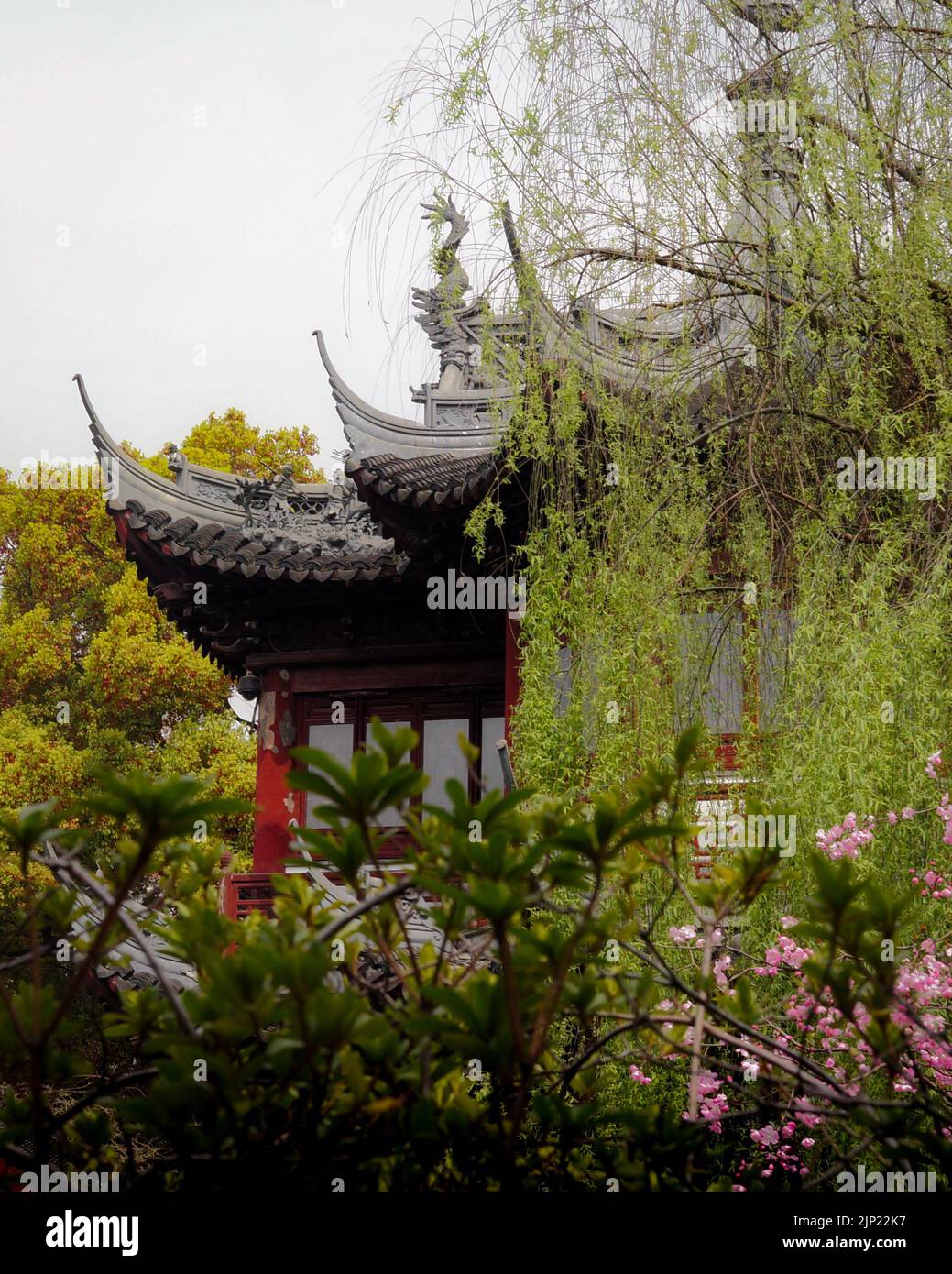 Chinese Architecture in Shangai, China Stock Photo Alamy
