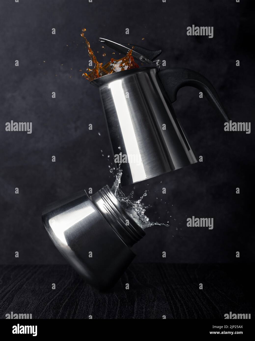 espresso pot, espressokocher, espresso pots Stock Photo Alamy