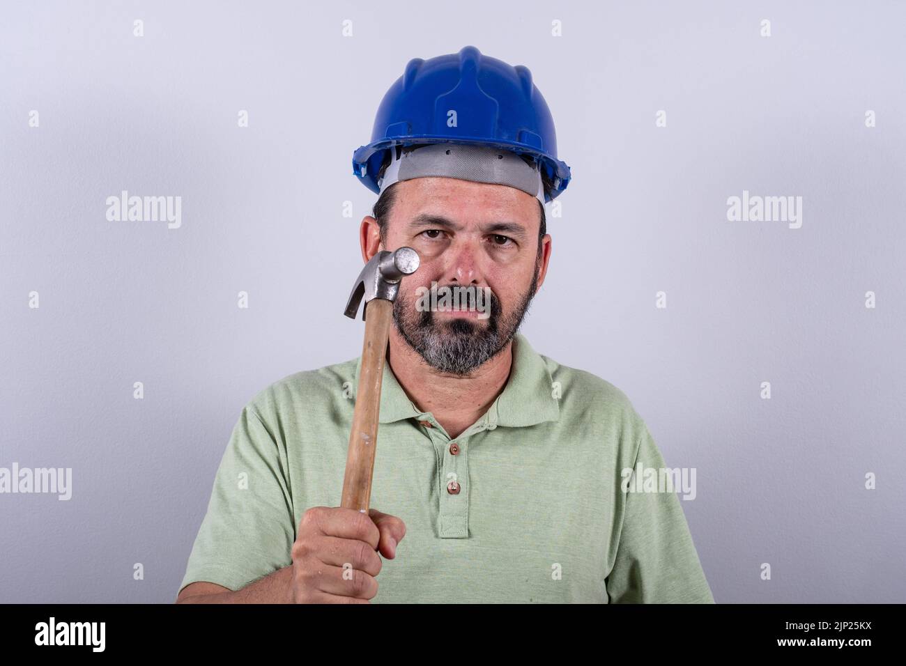 Portrait of 60 years old professional heavy industry engineer/worker