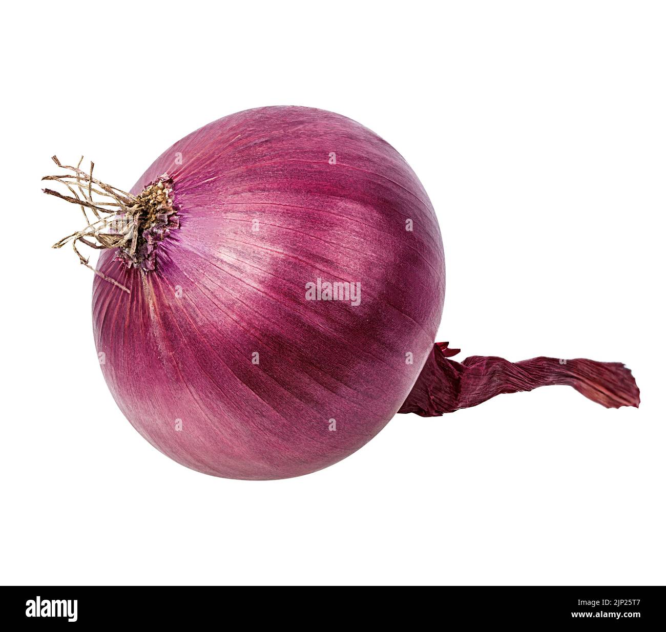 Onions isolated on a white background Stock Photo