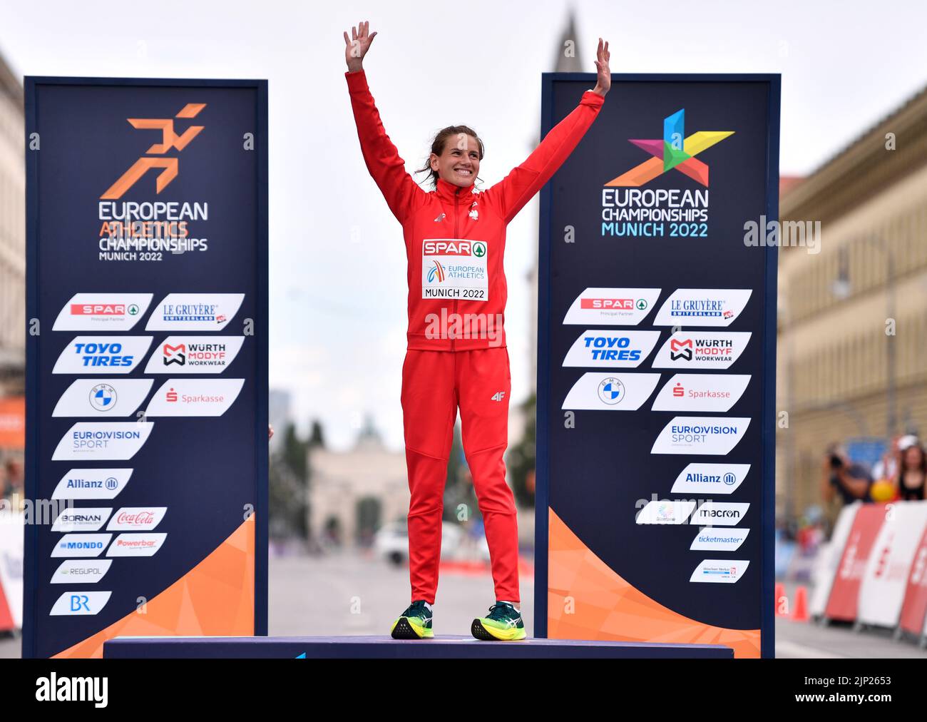 Munich, Germany. 15th Aug, 2022. Athletics European Championships