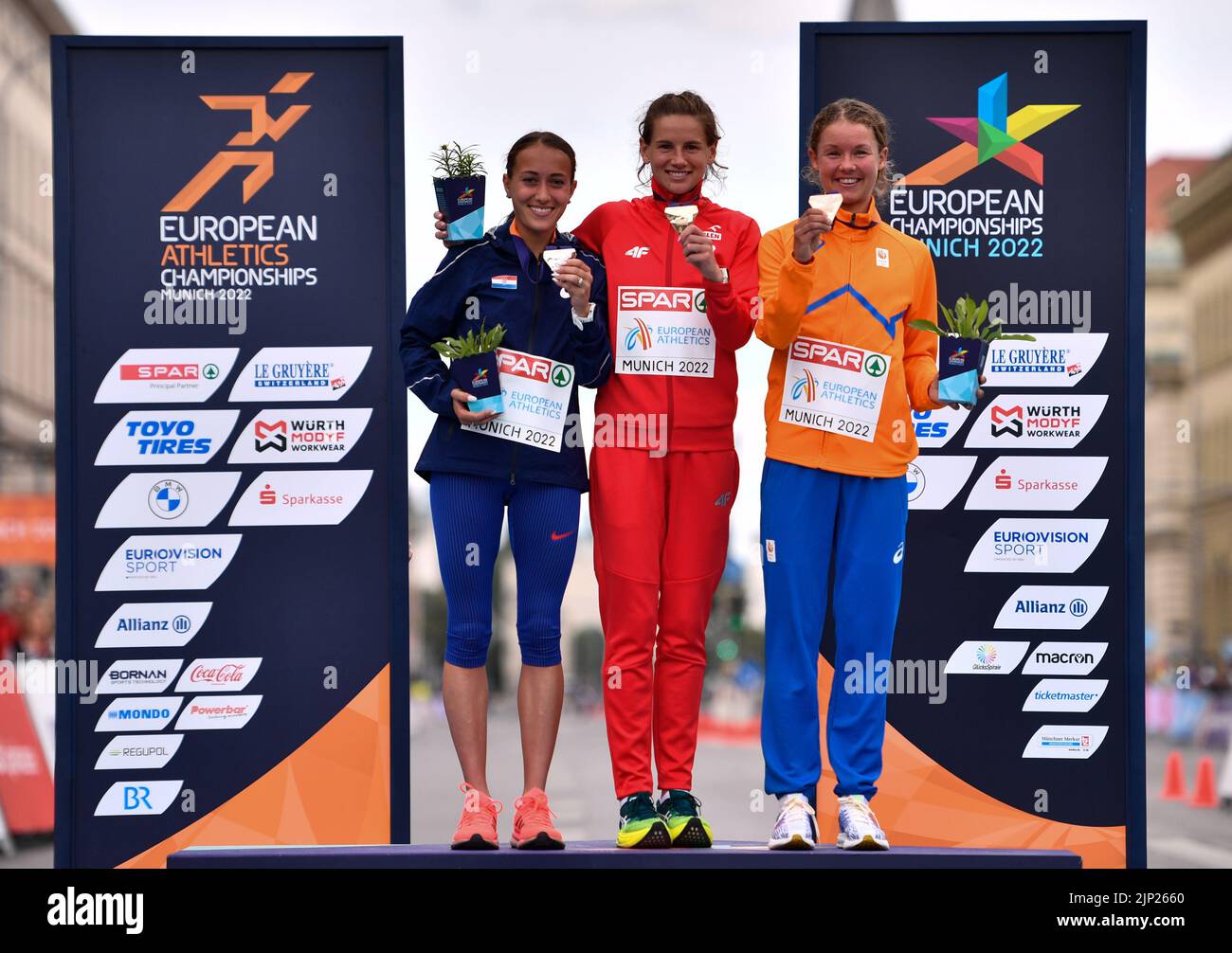 Munich, Germany. 15th Aug, 2022. Athletics European Championships