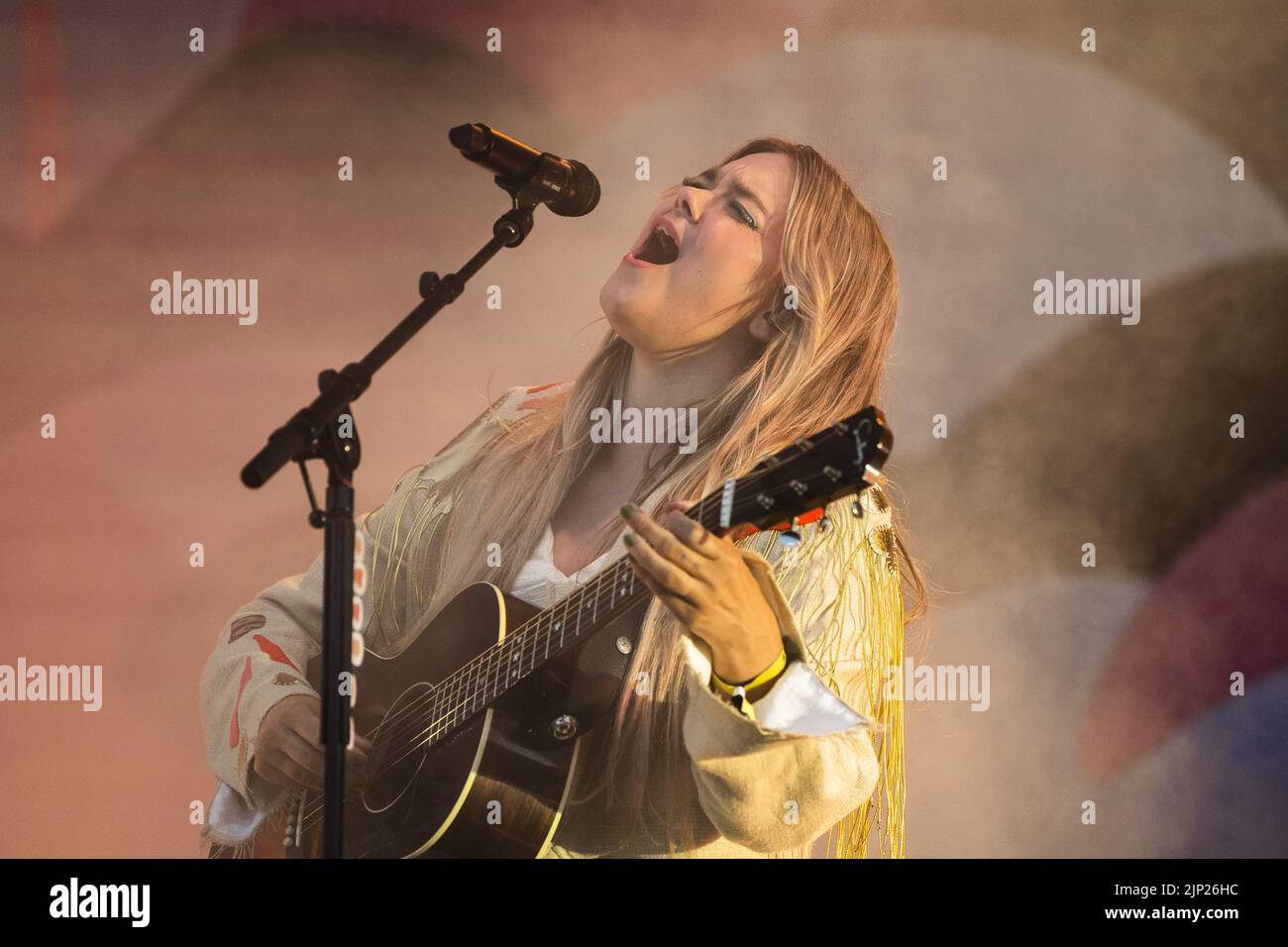 First Aid Kit perfprm during Swedish music festival Way Out West 2022.Photo: Anders Deros / Aftonbladet / TT code 2512 Stock Photo
