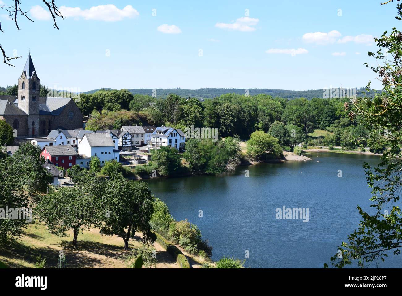 Caldera lake ulmener maar hi-res stock photography and images - Alamy