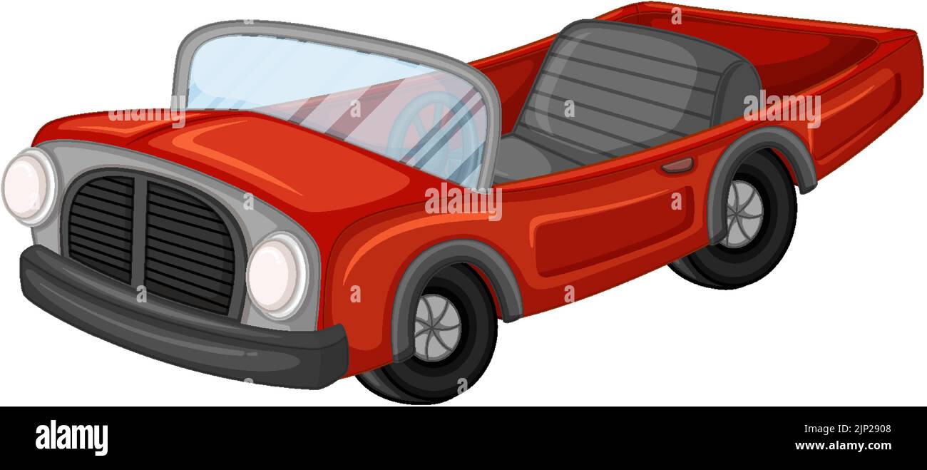 Vintage car in cartoon design illustration Stock Vector Image & Art Alamy