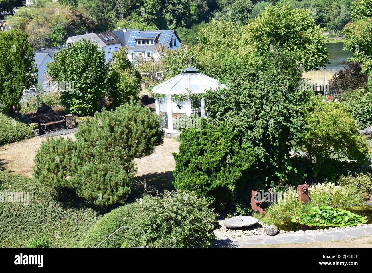 beautiful garden Stock Photo