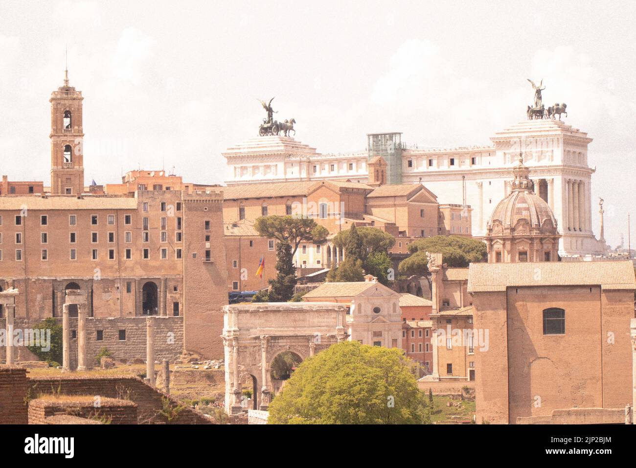 Historical places in rome hi-res stock photography and images - Alamy