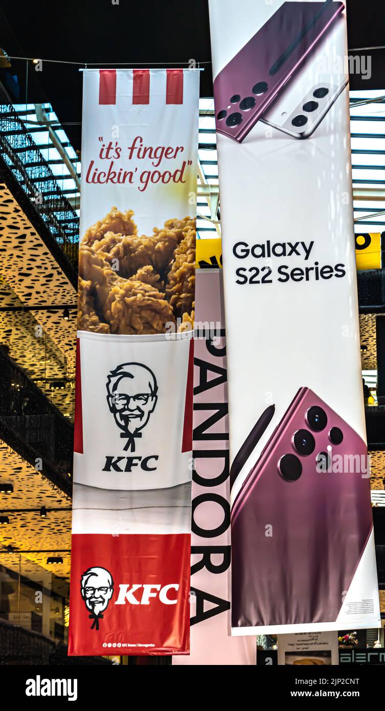 The First KFC Restaurant In Sarajevo Was Opened Today Stock Photo Alamy