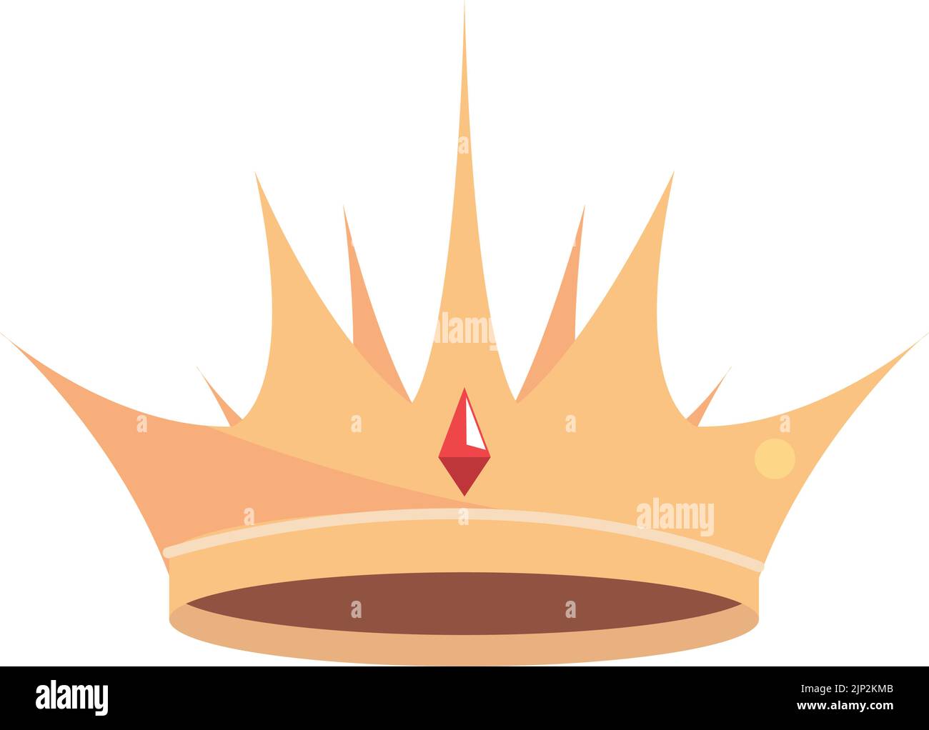 gold crown isolated Stock Vector Image & Art - Alamy