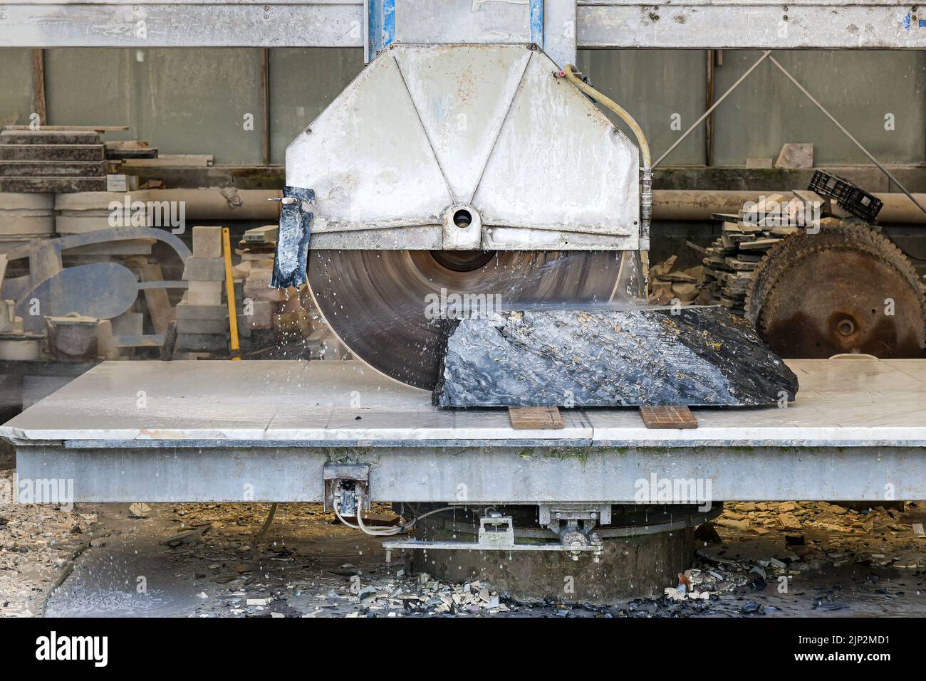 cutting, marble, stone boater, marbles Stock Photo - Alamy