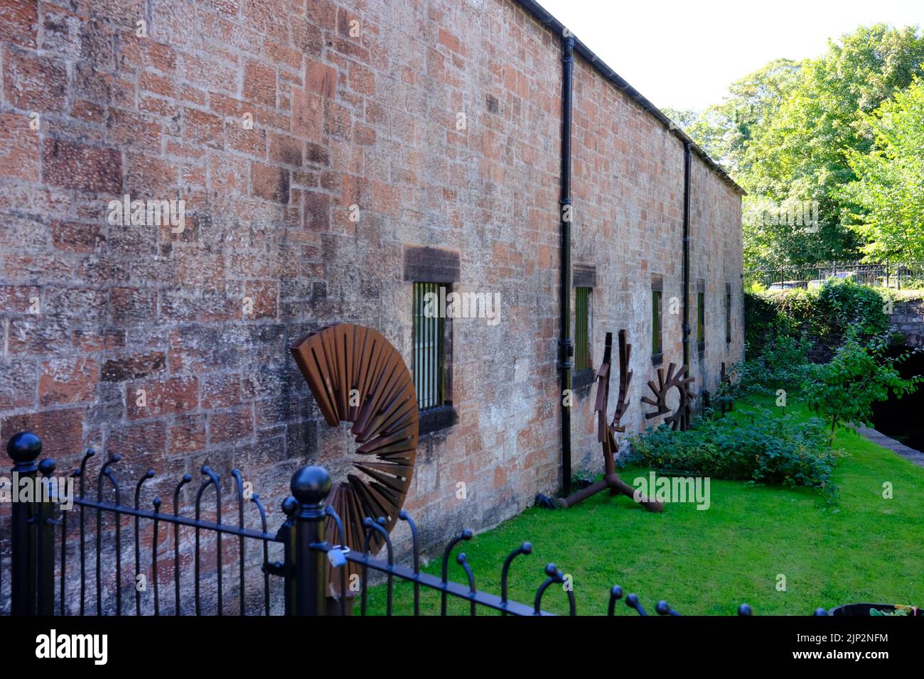 Annandale distillery, Bonded warehouse, Dumfries and Galloway Stock Photo