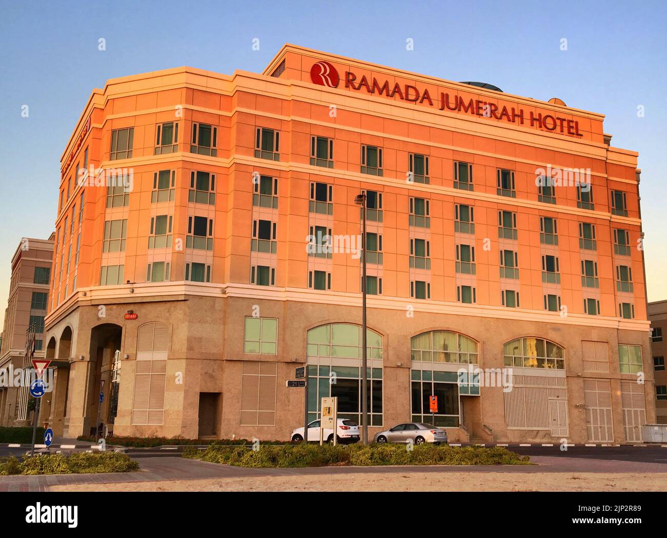 The Ramada Jumeirah Hotel in Dubai, UAE. Stock Photo