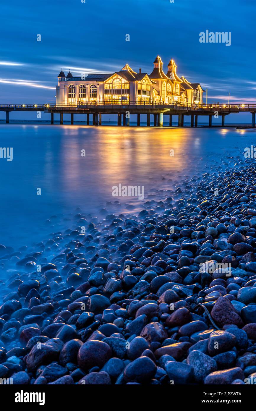 baltic sea, baltic resort, sellin, pier, baltic seas, baltic resorts