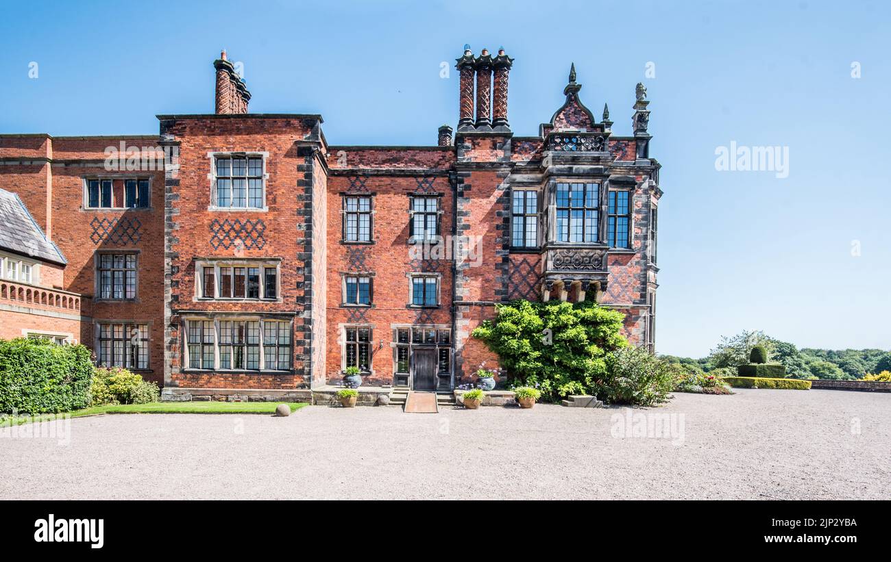 The main buildings of Arley Hall (and Gardens) Northwich, Cheshire CW9