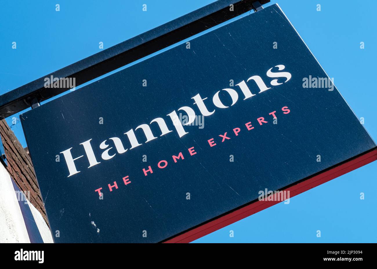 Dorking, Surrey Hills, London UK, August 13 2022, Hamptons Estate