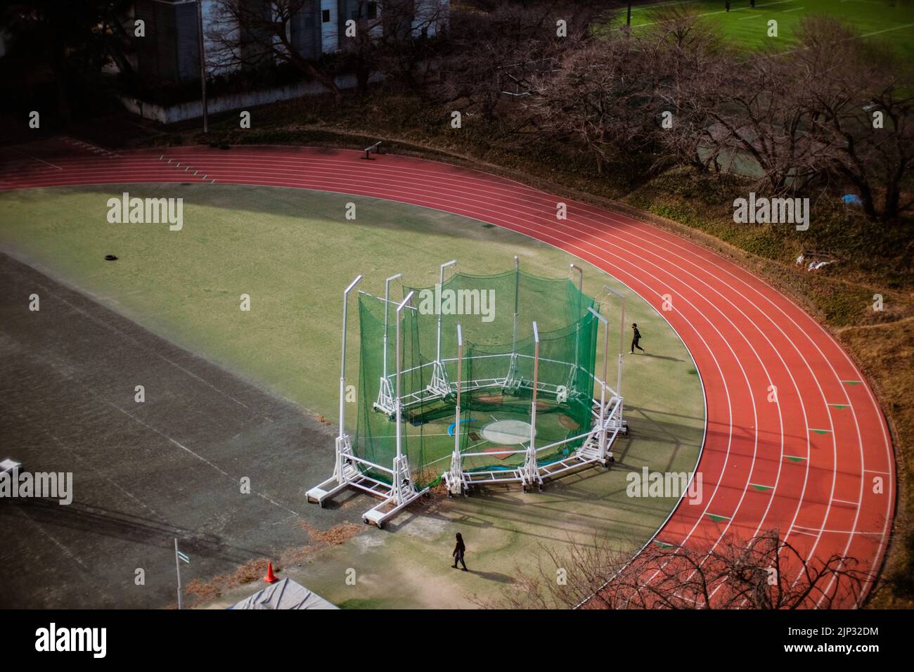An aerial view of the sport stadium Stock Photo - Alamy