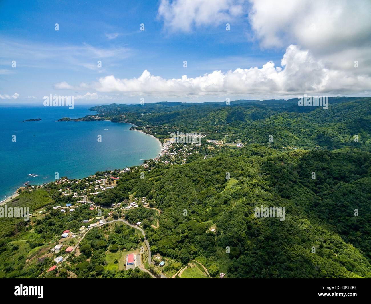 The Roxborough located in the Biosphere Reserve, Trinidad and Tobago