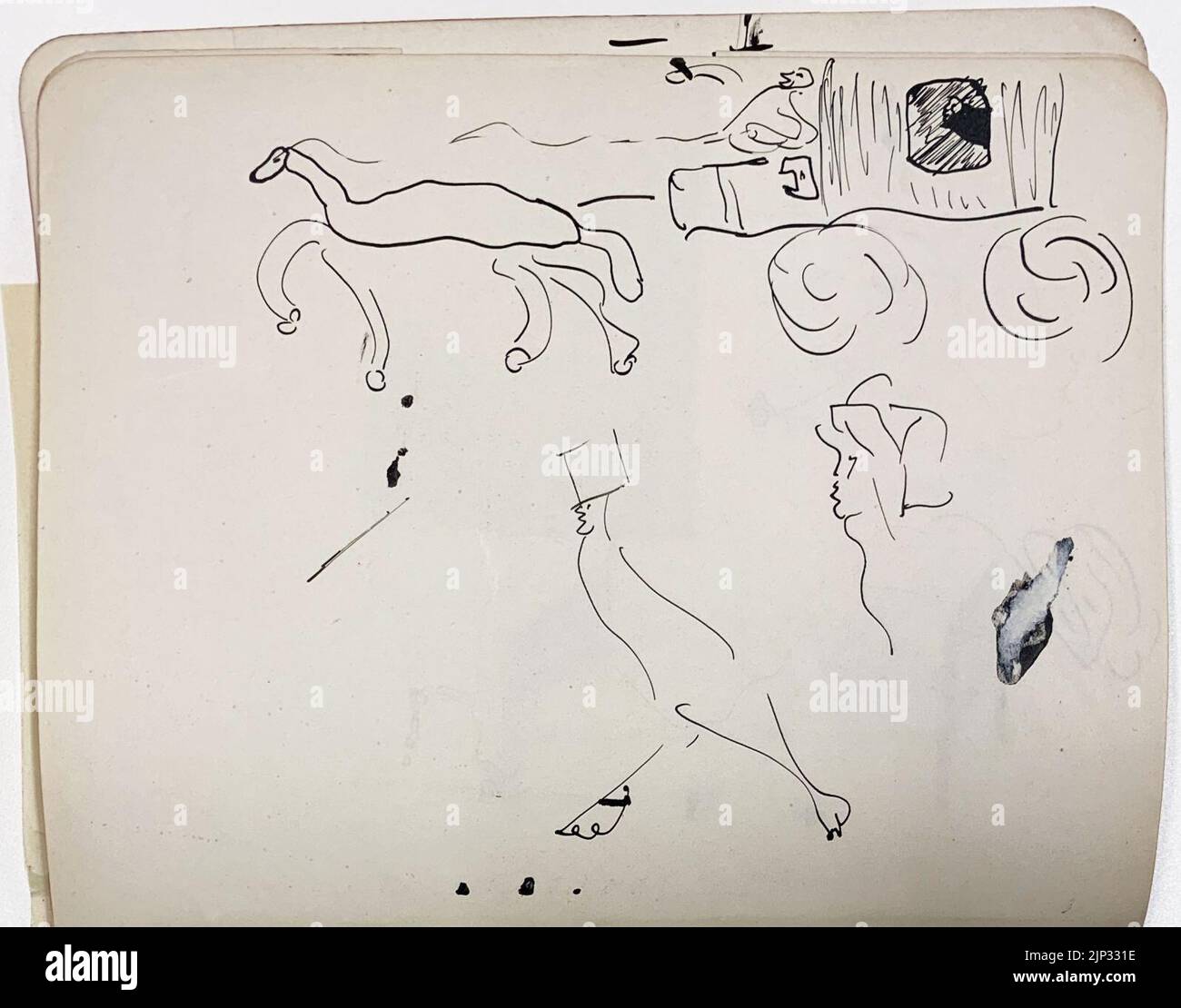 The Drawings Of Franz Kafka Stock Photo Alamy