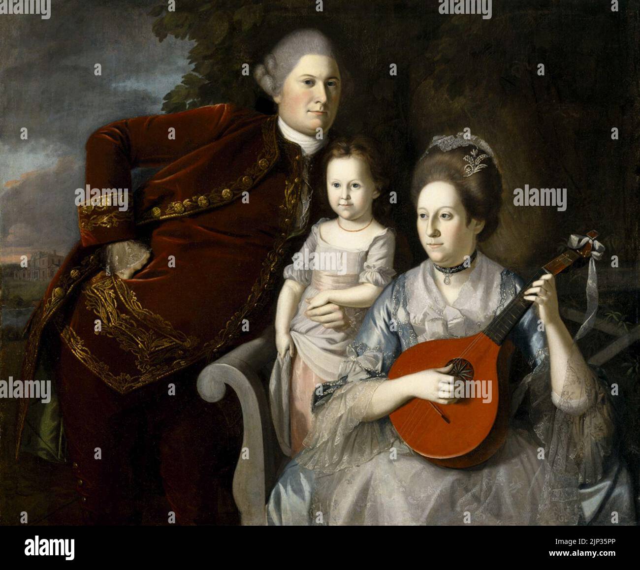 The Edward Lloyd Family Stock Photo Alamy