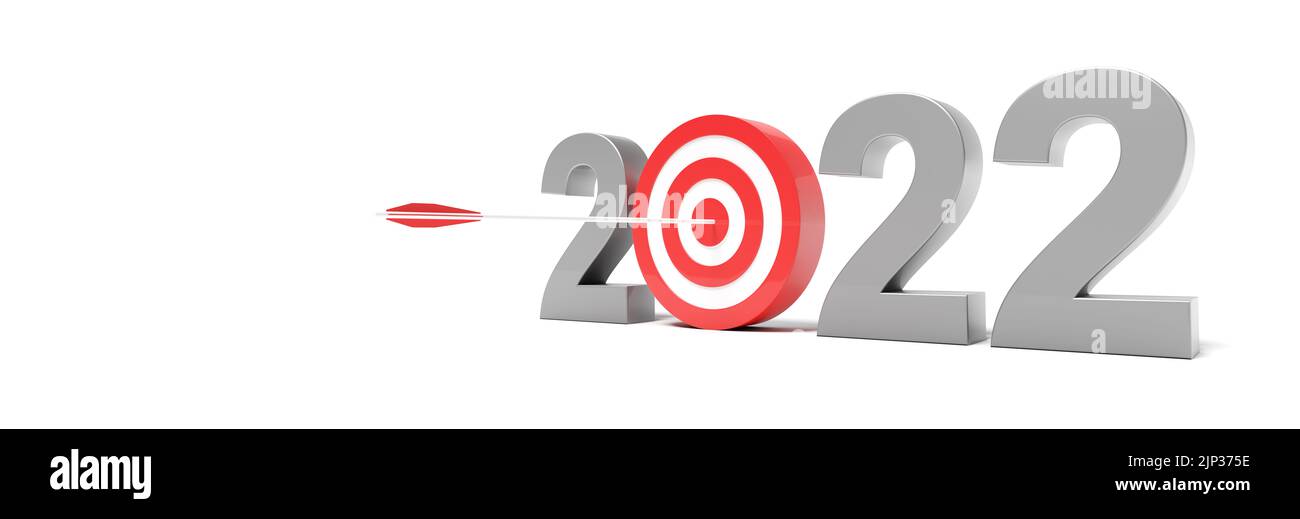 target, 2022, goal, goals, objective, targets Stock Photo Alamy