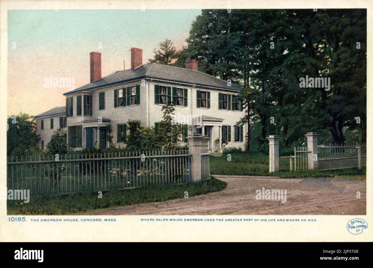 The Emerson House, Where Ralph Emerson lived the Greater Part of his