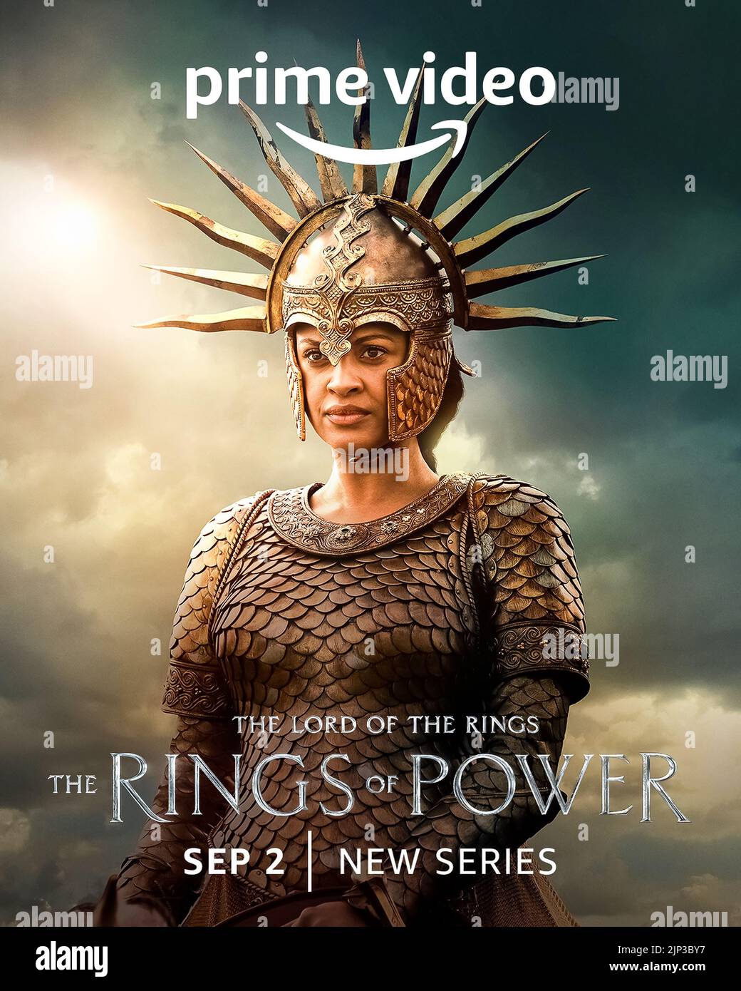 UK. Cynthia Addai-Robinson in (C) Studios new series : The Lord of  the Rings: The Rings of Power (2022) . Plot: Epic drama set thousands of  years before the events of J.R.R.