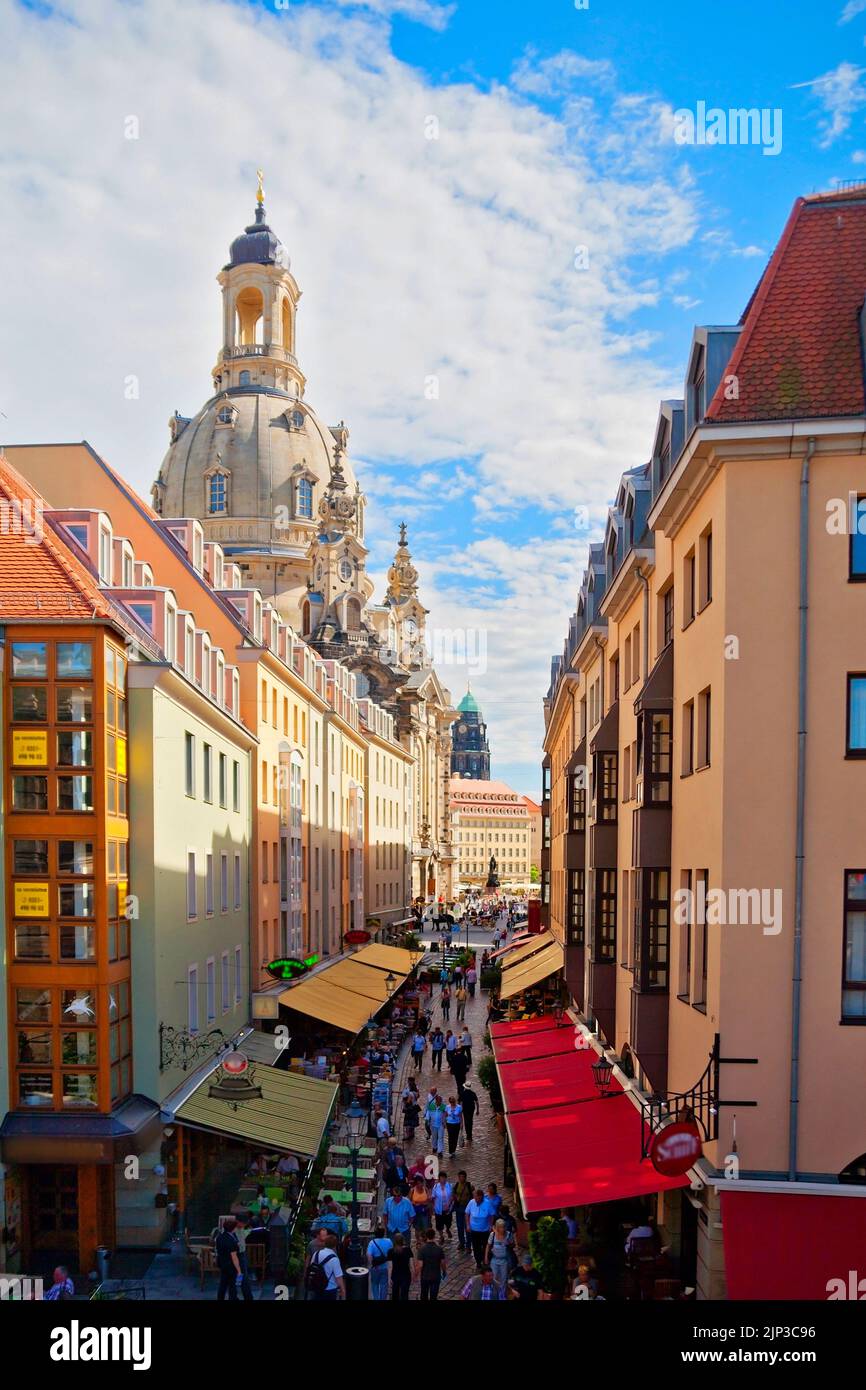 Aerial view city dresden germany hi-res stock photography and images ...