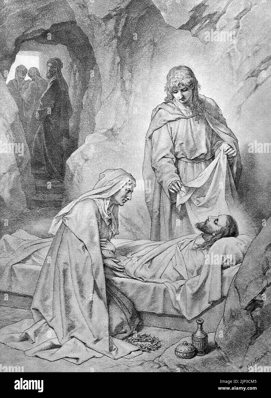 THE ENTOMBMENT OF CHRIST Stock Photo - Alamy