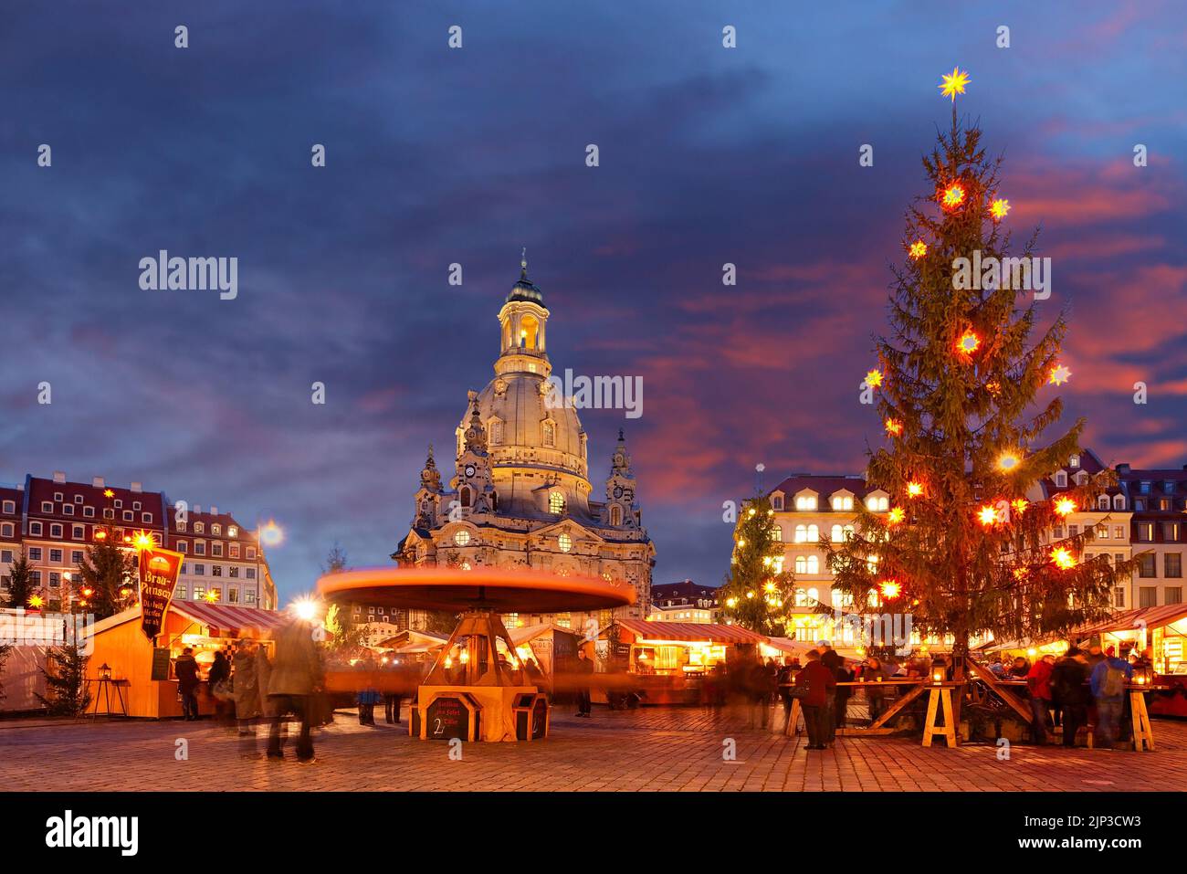 Christmas market in ancient city of Dresden, Germany Stock Photo Alamy
