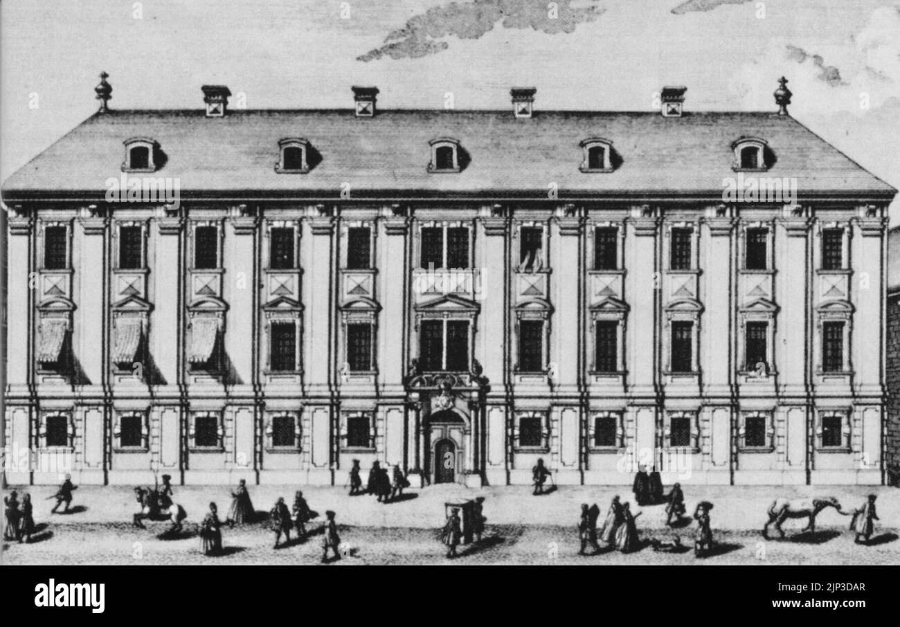 The Esterhazy Palace in Vienna Stock Photo Alamy