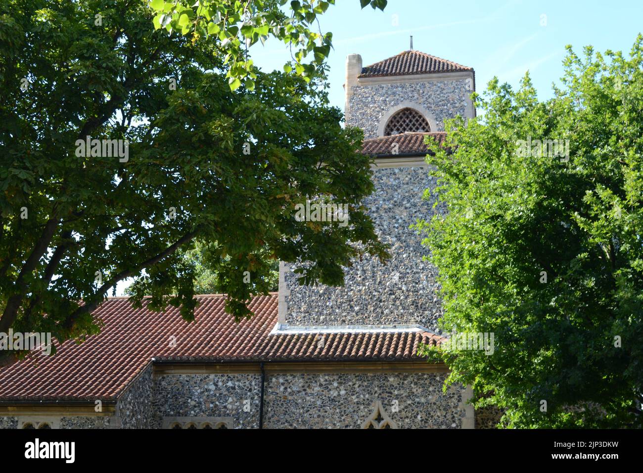 The Our Lady Star of The Sea Roman Catholic Church Stock Photo