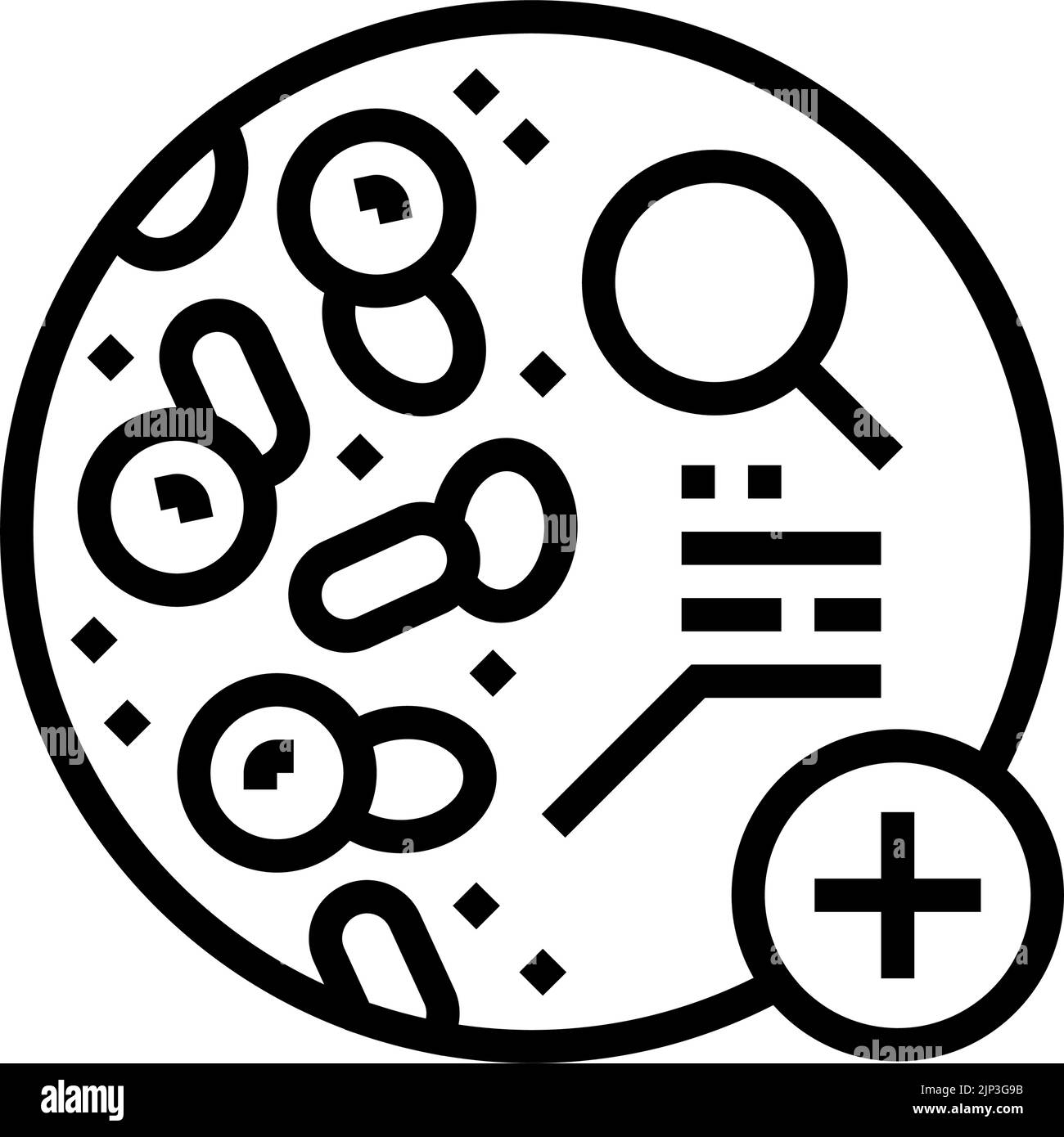 blood count health check line icon vector illustration Stock Vector Image & Art Alamy