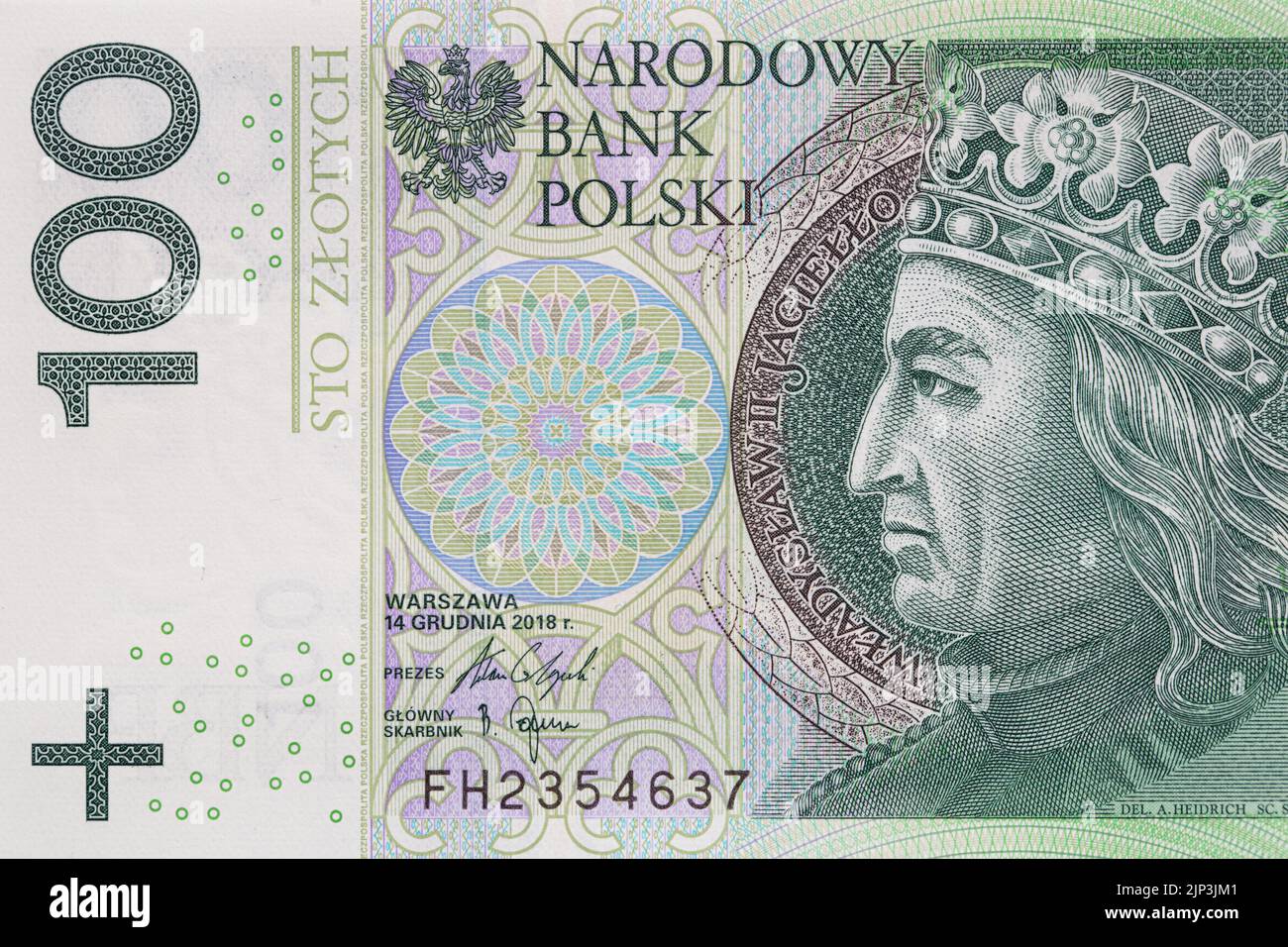 obverse-of-100-polish-zloty-banknote-for-design-purpose-stock-photo-alamy