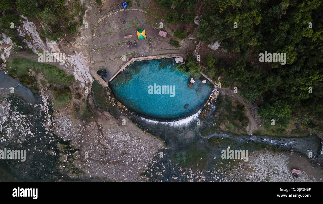 Beautiful landscape shot, taken with a drone from above Stock Photo - Alamy