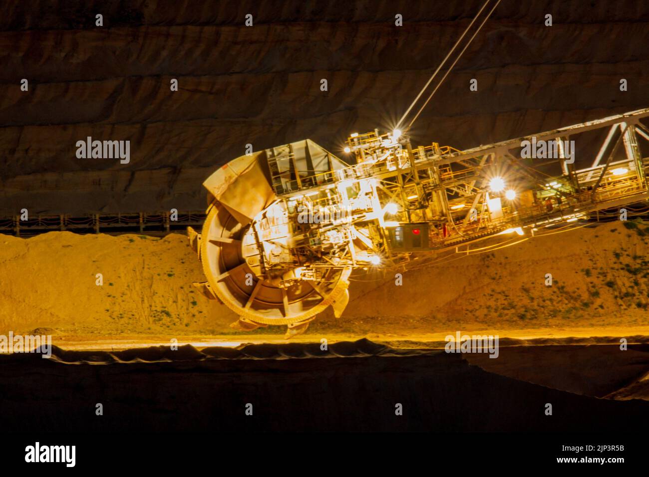 Walking Excavator in a Clay Quarry Stock Image - Image of july, mining:  205843417