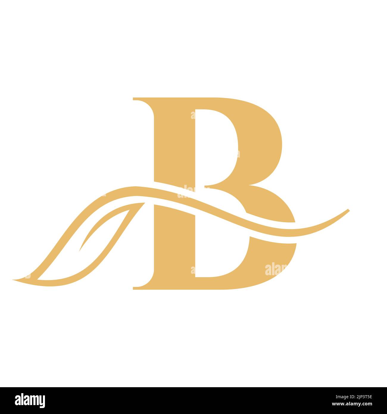 Letter B Beauty Flower Logo with Creative Concept Beauty, salon, Spa ...