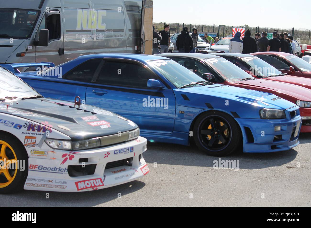 Nissan skyline r33 drift car hi-res stock photography and images - Alamy