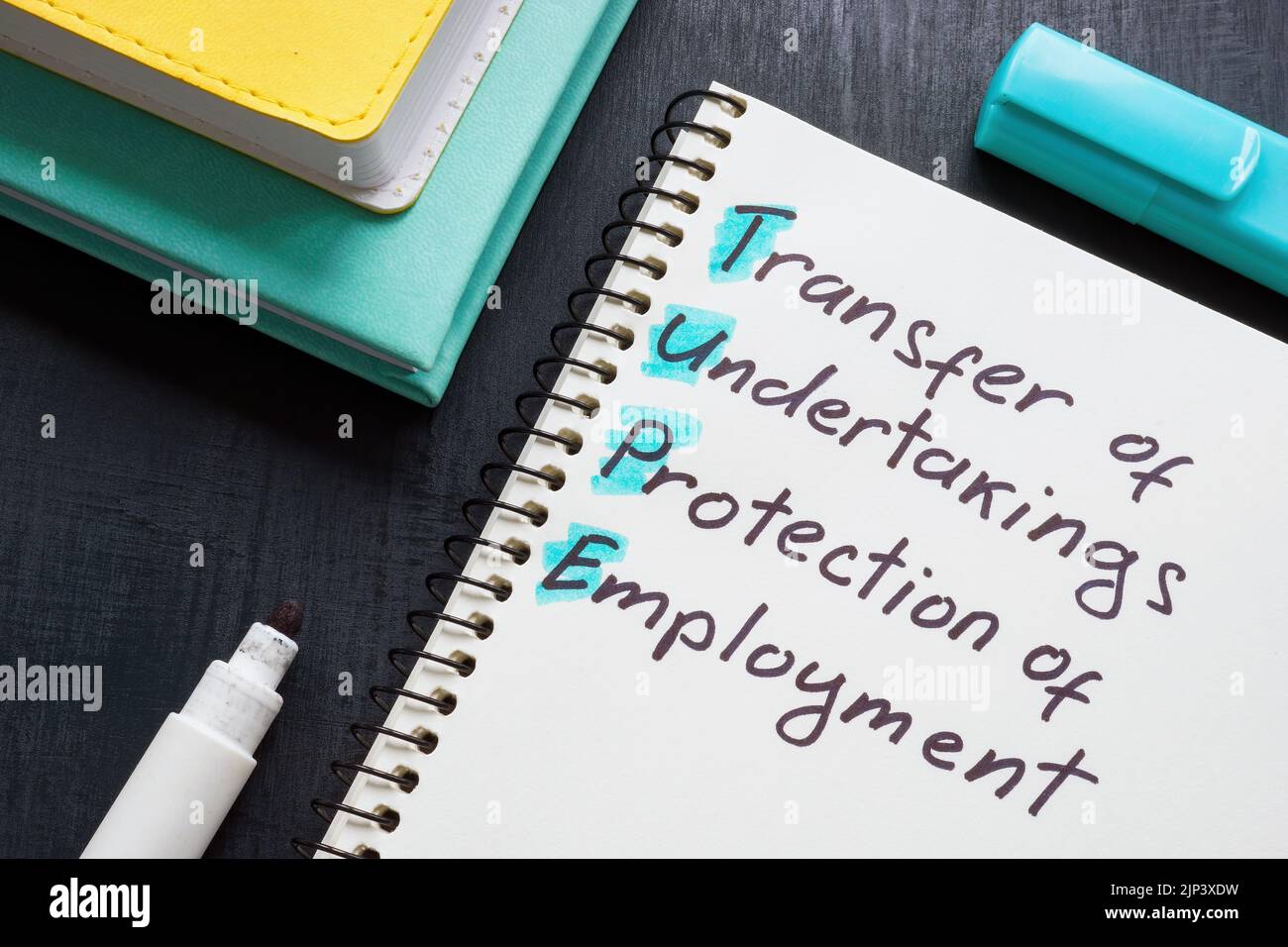 Page with words TUPE Transfer of Undertakings Protection of Employment